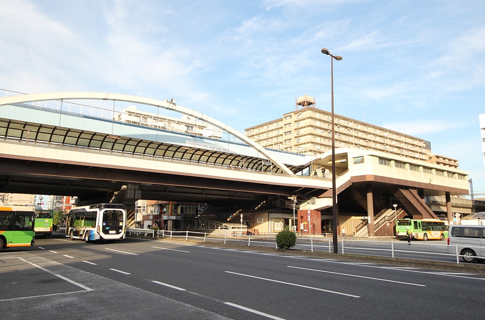 「葛西」駅前